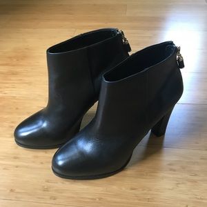 Banana Republic Sassha Black Leather Boots
